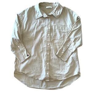 Anine Bing Tan Button Down